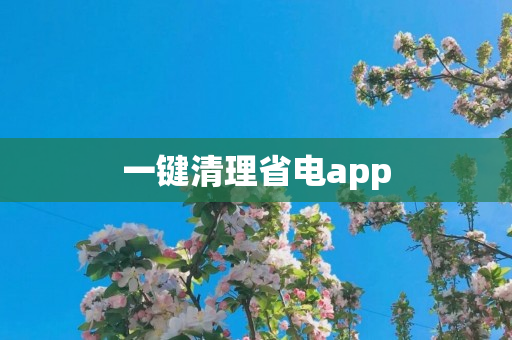 一键清理省电app