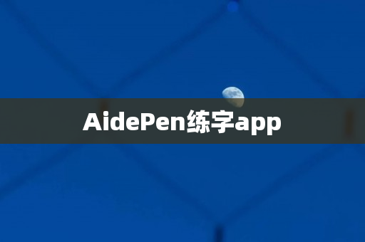 AidePen练字app