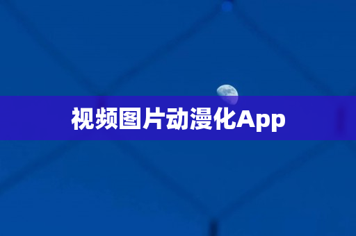 视频图片动漫化App