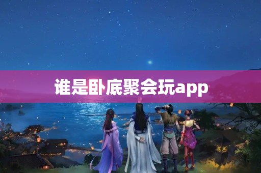 谁是卧底聚会玩app