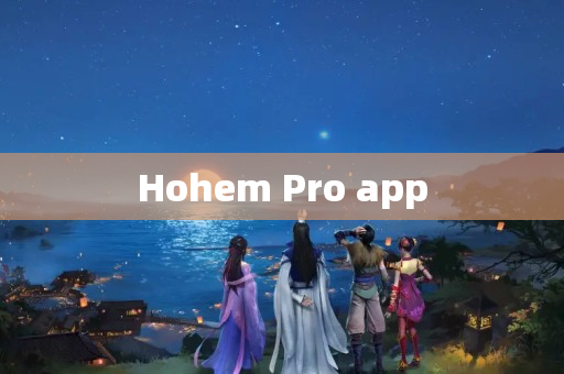 Hohem Pro app