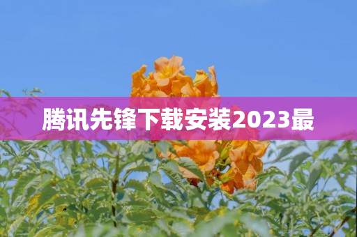 腾讯先锋下载安装2023最