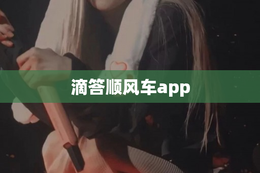 滴答顺风车app