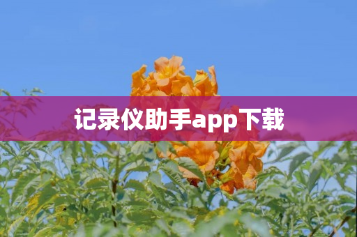 记录仪助手app下载