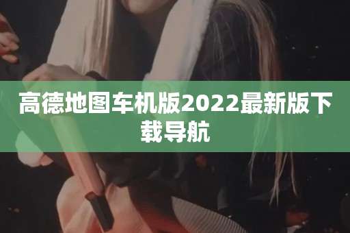 高德地图车机版2022最新版下载导航