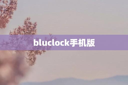 bluclock手机版