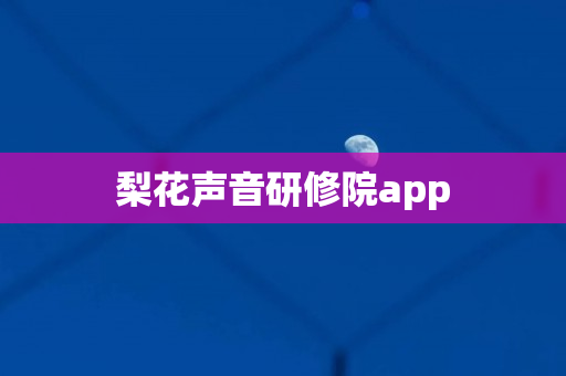 梨花声音研修院app