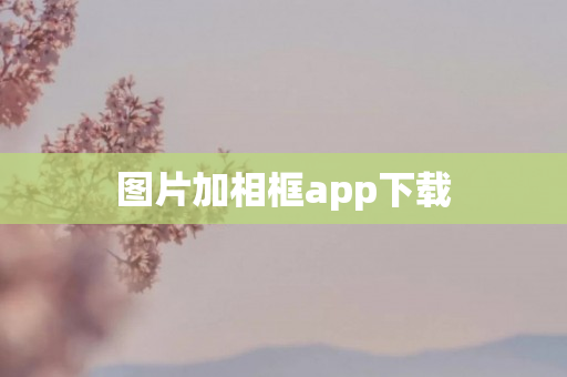 图片加相框app下载