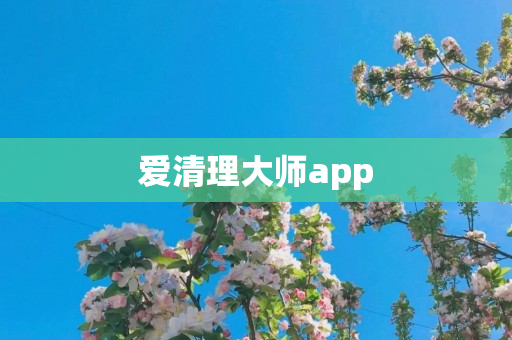 爱清理大师app