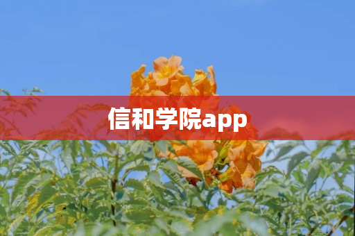 信和学院app