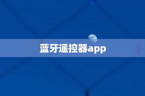 蓝牙遥控器app