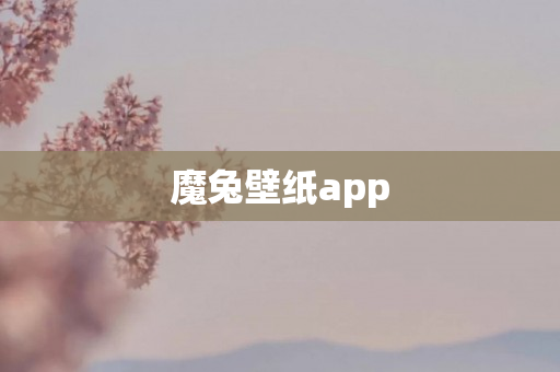 魔兔壁纸app