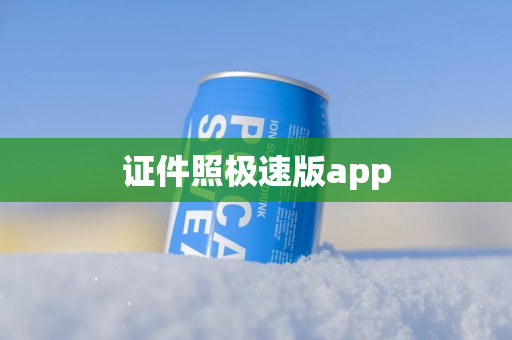 证件照极速版app