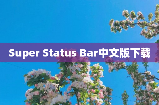 Super Status Bar中文版下载