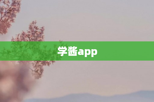 学酱app