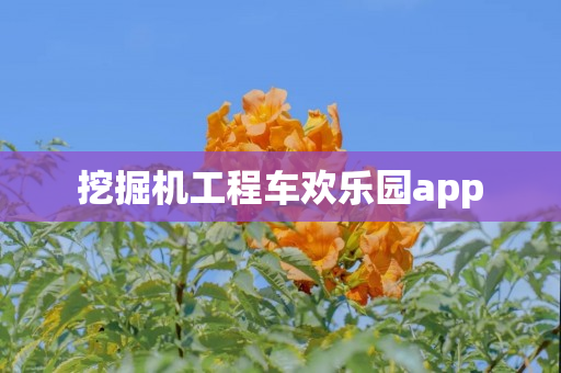 挖掘机工程车欢乐园app