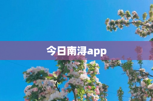 今日南浔app