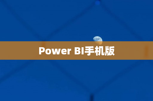 Power BI手机版