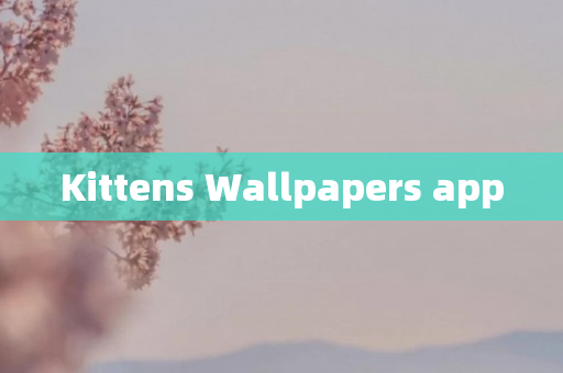 Kittens Wallpapers app