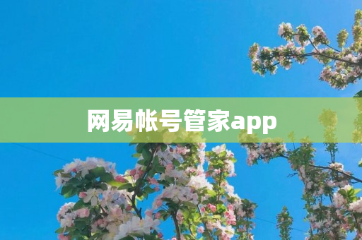 网易帐号管家app