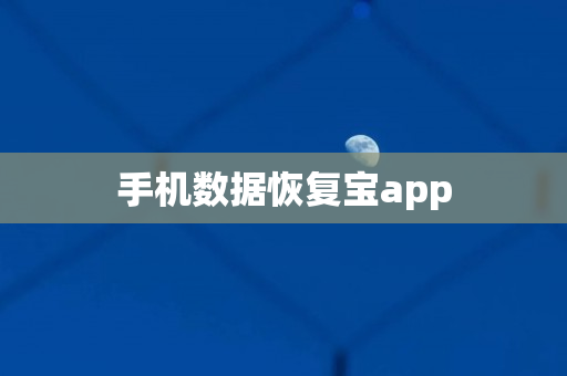 手机数据恢复宝app