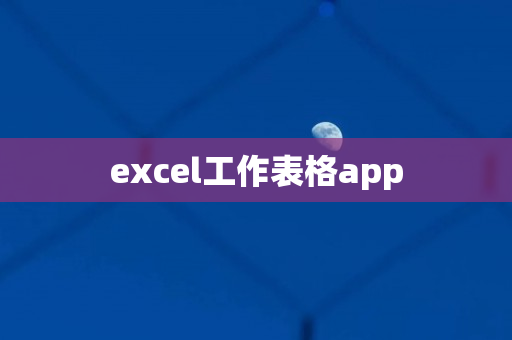 excel工作表格app