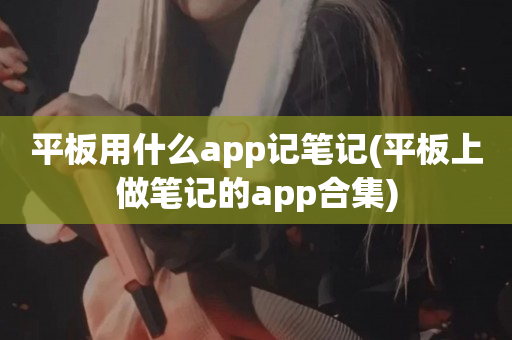 平板用什么app记笔记(平板上做笔记的app合集)