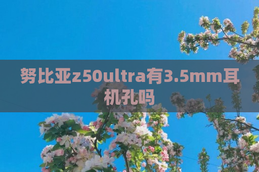 努比亚z50ultra有3.5mm耳机孔吗