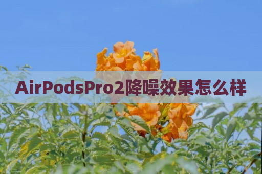 AirPodsPro2降噪效果怎么样