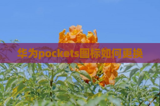 华为pockets图标如何更换