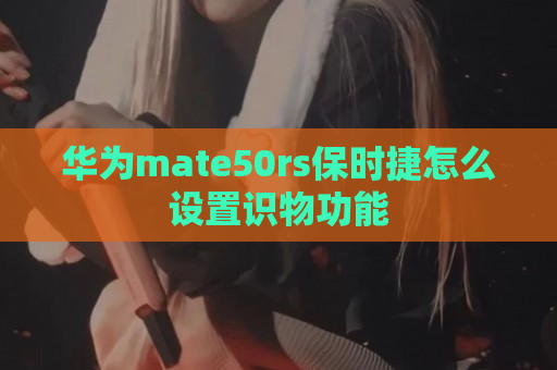 华为mate50rs保时捷怎么设置识物功能