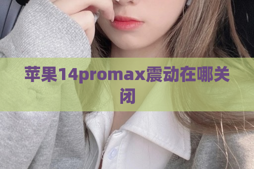 苹果14promax震动在哪关闭