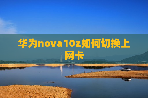 华为nova10z如何切换上网卡