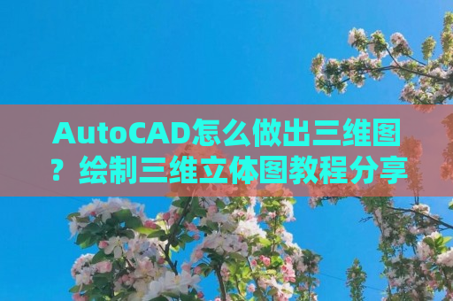 AutoCAD怎么做出三维图？绘制三维立体图教程分享